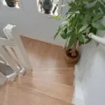 bovenaanzicht op de gerenoveerde trap in arnhem met decor amalfi