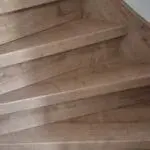 trap bekleed met decor toscaans eiken. inclusief stootborden en wangen