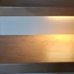 Decor Toscana met verlichting en witte stootborden detailfoto